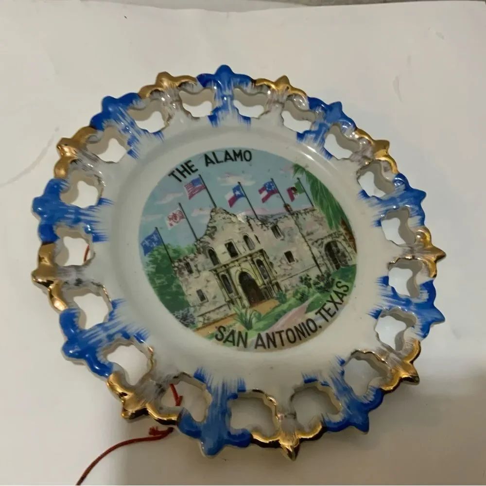 The Alamo San Antonio Texas Plate